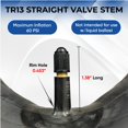 thumbnail image 3 of Par De Cámaras De Aire Trans American Heavy Duty (4.10/3.50-4 Tr13), 3 of 5