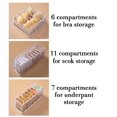 thumbnail image 4 of Caja de almacenamiento de tres piezas de 6 rejillas + 7 rejillas + 11 rejillas - Blanco ordinario Vhermosa 2035236-2, 4 of 8