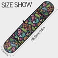 thumbnail image 3 of Dailycode Double Sided Oven Mitt with Loop Heat Resistant Kitchen Long Potholders 7" x 35" Lizard and Leaf, 3 of 6