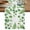 White, variant on Green Botanical Table Runner 48 Inches, Spring Ivy Ferns Leaves Plants Bed Runner Dresser Scarves Tabletop for Indoor Outdoor Parties/Ceremony/Banquet, 13" x 48"