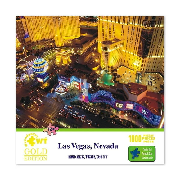 Rompecabezas Wuundentoy Las Vegas Gold Edition 1000 Piezas
