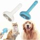 thumbnail image 1 of HAYAN Pet Steam Brush for Dog & Cat Spray Hair Removal Comb Steam Brush for Shedding & Grooming for Long & Short Haired Pets (2pcs Blue and white), 1 of 1