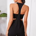 thumbnail image 4 of fatyb Women's Racerback Tank Tops Workout Sleeveless Yoga Shirts Running Loose Muscle Tanks Activewear, 4 of 7
