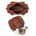 thumbnail image 5 of Wrangler Purse for Women Detachable Strap Satchel Bag Fringe Crossbody Purse Shoulder Bags, Brown, 5 of 7