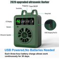 thumbnail image 5 of Ultrasonic Anti Barking Device Ultrasonic Stop Barking Device with 4 Sensitivity Adjustable Levels USB Rechargeable Dog Bark Control, 5 of 5