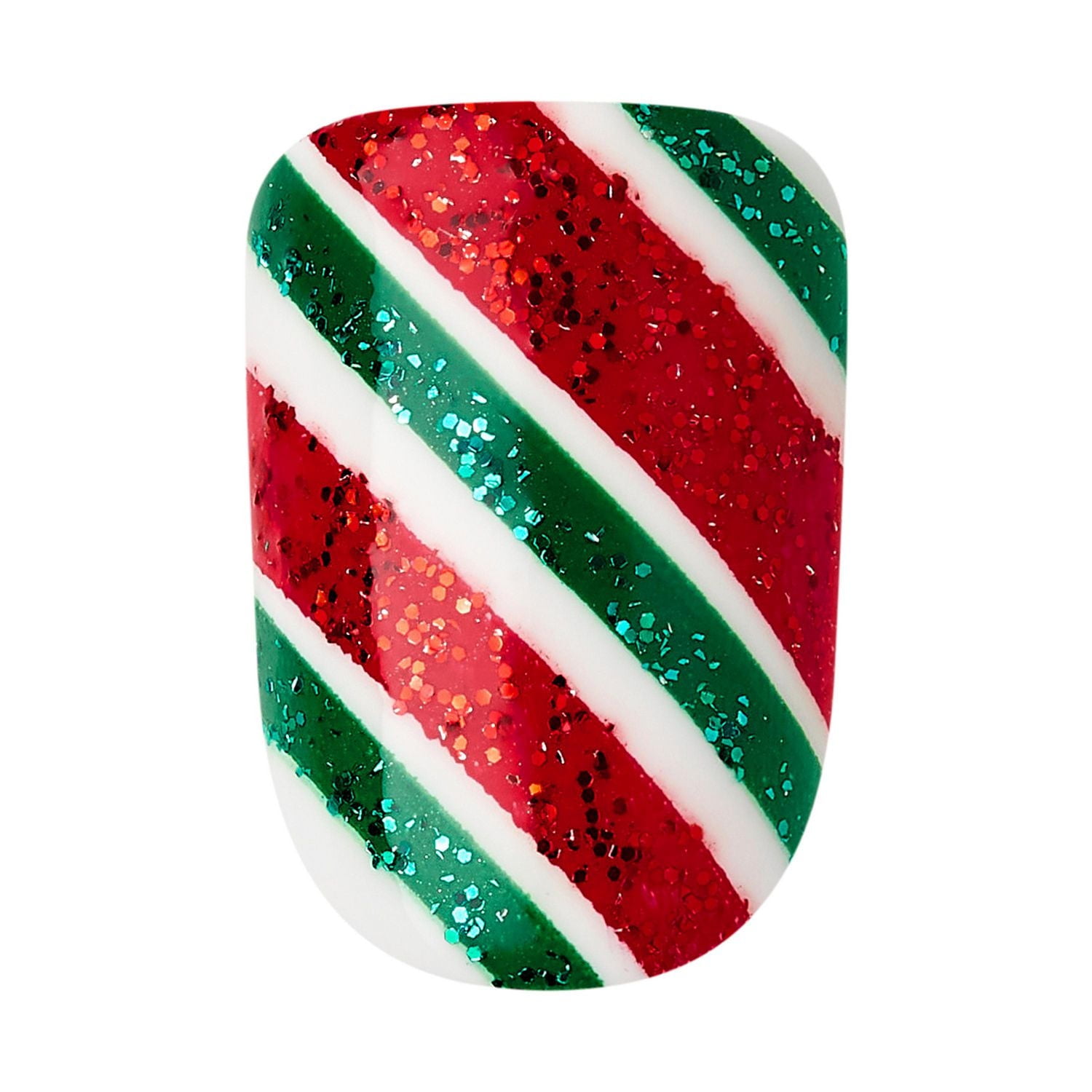 imPRESS Holiday Press-On Nails - Short Length - Square Shape - 30 Ct.