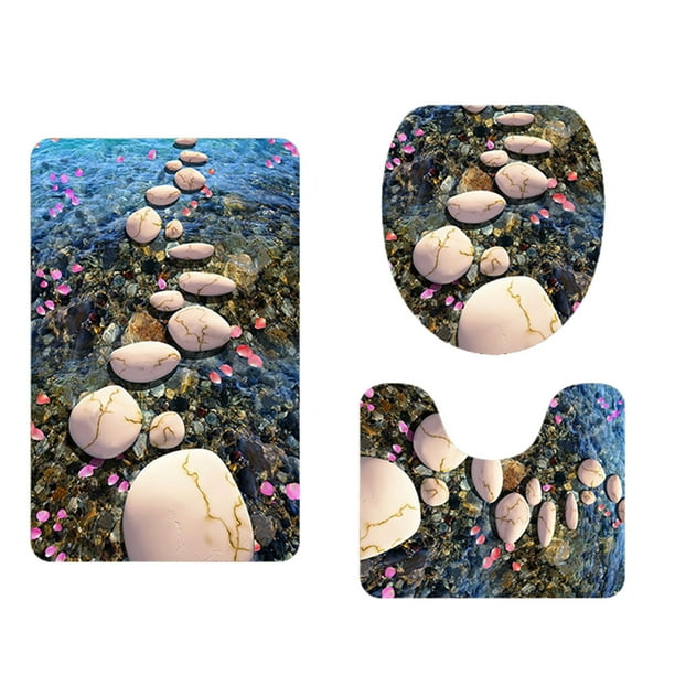 Alfombras de baño, alfombras para sala de estar, alfombra de área, alfombra de baño, alfombra de inodoro, alfombra de pie en forma de U, alfombra de baño, alfombra de baño estampada, alfombra moderna,