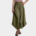 thumbnail image 1 of WILLBEST Pantalones Casuales para Mujer, Pantalones de Entrenamiento Diarios con Cintura Elástica, Sólidos, Largos, Sueltos, Casuales, con Bolsillos, Cómodos y elegantes, Ropa Deportiva Grande, 1 of 5
