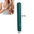 thumbnail image 2 of Gustave Mini Flat Iron Hair Straightener and Curler 2 in 1 Portable Travel Cordless Curling Iron USB Powered Small Hair Curler Wand for Women Men - Green, 2 of 9