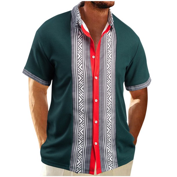 Eres Más Que una Camisa de Puntuación de Prueba de Color Sólido Casual con Cuello, Bolsillo con Botones de Manga Corta