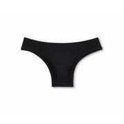 Mossimo Black Cheeky Cinch Back Bikini Bottom Swimwear Women's Large