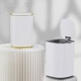 thumbnail image 4 of Smart Sensor Trash Waterproof Kitchen Bathroom Sensor Bin with Lid Large-capacity Garbage Waste Bin for Office and Bedroom, 4 of 10