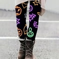 thumbnail image 3 of Halloween Leggings for Women 2025 Fashion Grahpic Printed High Waist Womens Leggings Stretchy Yoga Pants, 3 of 6
