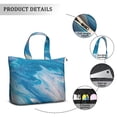 thumbnail image 2 of 22 Inch Oversized Travel Bag Lightweight Canvas Weekender Duffel with Multi Pockets, Animal Print, 2 of 5