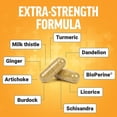 thumbnail image 4 of Force Factor Extra-Strength Liver Detox & Repair Capsules with Milk Thistle, Turmeric & Dandelion, 60 Count, 4 of 10