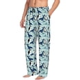thumbnail image 6 of Honiee Penguins Whales for men - a sleek fusion of Straight Pajama Pants, versatile Lounge Pants, and cozy Sleepwear, all rolled into one-Small, 6 of 6