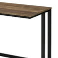 thumbnail image 4 of Writing Desk with Wooden Top and Built in USB Port, Brown and Black - Saltoro Sherpi, 4 of 5