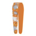 thumbnail image 4 of Yellow Halloween Pajama Pants for Women Stretch Drawstring Lounge Pants, Soft Casual Wide Leg Pjs Sleep Bottoms 2XL, 4 of 6