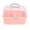 Implicit Pink, variant on NFTIGB Baby Bottle Drying Racks Portable Nursing Bottle Storage Box Dinnerware Organizer with Cover for Baby Toddler Home, Olive Green (13.39 inches / 34 cm)