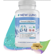 New Lung Respiratory Aid Lung Cleanse & Detox Supplement for Sinus Congestion Relief