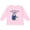 AD-Pink, variant on Inktastic Happy Birthday, Daddy- Cute Penguins Boys or Girls Long Sleeve Toddler T-Shirt