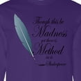 thumbnail image 4 of Inktastic Shakespeare Hamlet Madness Long Sleeve T-Shirt, 4 of 5