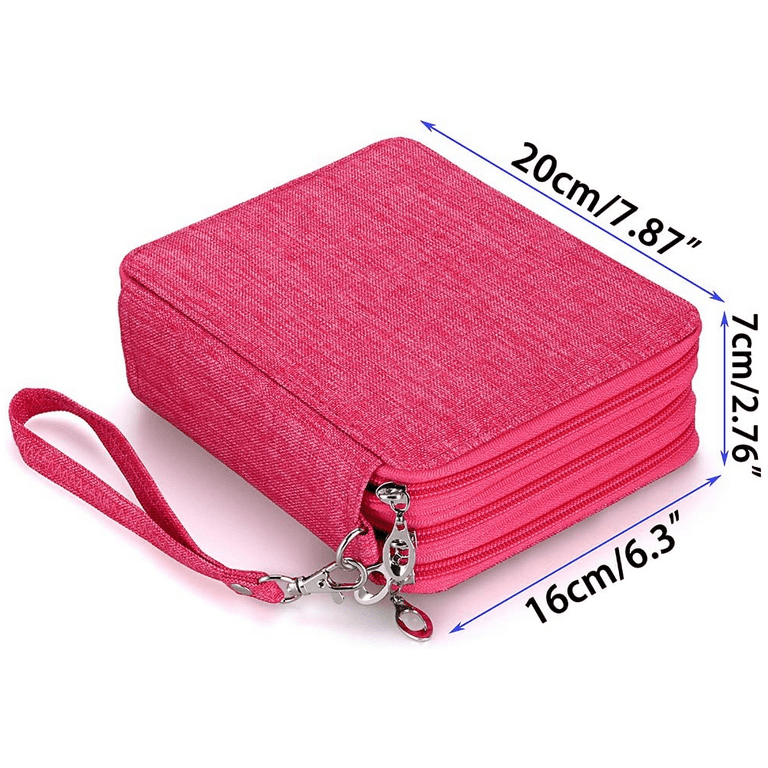  Tofficu 25 Pcs Heaven and Earth Cover Pen Case Beaded Pens  Jewelry Holder Clear Pencil Pouch Colored Pencils Pen Cases for Adults  Pencil Case Pen Display Holder Portable Paper Pencil Bag 