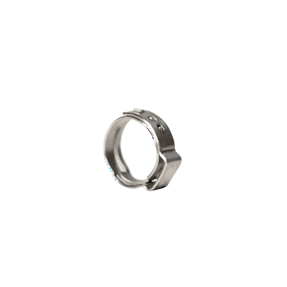 25 Pcs XFITTING 3/8 Inch PEX 304 Stainless Steel Cinch Crimp Ring, 25-6-6=25X