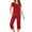 Wine, variant on yievot Women's Pajamas Sets 2 Piece Outfits Capri Sleepwear Short Sleeve T-Shirts and Capri Pants Casual Loungewear