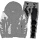 thumbnail image 1 of Traje de sudadera con capucha cálida y gruesa y acolchada para hombre, ropa deportiva informal + conjunto de pantalones de invierno, 1 of 2