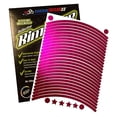 thumbnail image 2 of customTAYLOR33 Special Edition Hot Pink High Intensity Grade Reflective Copyrighted Safety Rim Tapes (10"" (TIRE Size, for Standing E-Scooters, etc.)), 2 of 5