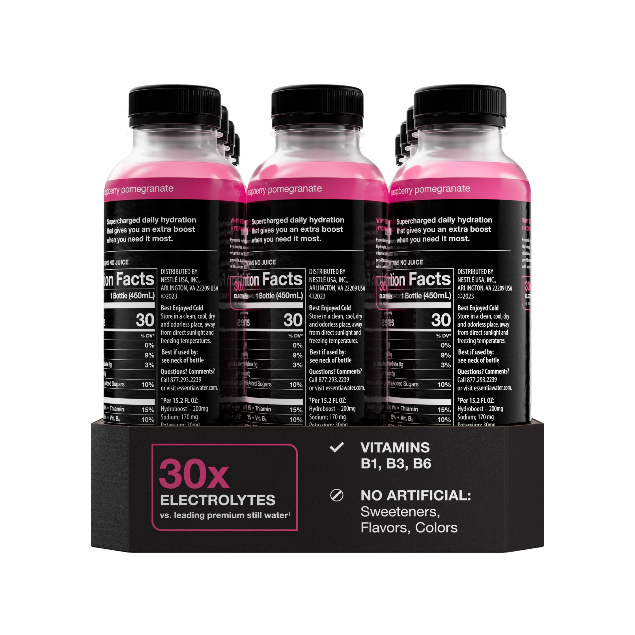 Essentia Hydroboost Enhanced Electrolyte Flavored Bottled Water