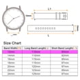 thumbnail image 2 of Uxcell Silicone Watch Band 12mm Soft Rubber Watch Strap with Stainless Steel Buckle for Men Women, White, 2 of 7
