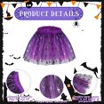 thumbnail image 7 of Hifot Spider Costume for Kids, Spider Wings Tutu Skirt Spiderweb Headband Set Spider Fancy Dress Girls Halloween Costumes Cosplay Party Spider Costume Set Halloween Decoration, 7 of 7