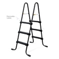thumbnail image 2 of Funsicle 36 Inch SureStep 3 Stair Outdoor Above-Ground Swimming Pool Ladder, Black, 2 of 6