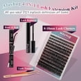 thumbnail image 2 of Kit de extensiones de pestañas Mayhug Lash Extension, 144 unidades, 3D, 2 of 9