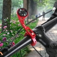 thumbnail image 1 of Qiilu Bike Handlebar Computer Mount,Bicycle Odometer Comupter Aluminium Alloy Extension Mount with Adapters Bike Accessory , Bike Computer Mount Holder, 1 of 4