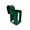 Green, variant on BingTong Pool Hanging Cup Holder – 5.1 x 2.8 Inch Drink Storage Rack with Drainage, Clip-On for Above Ground Pool Rail (Green)