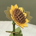 thumbnail image 5 of Rokr Puzzle en bois 3D – Tournesol DIY, 5 of 5