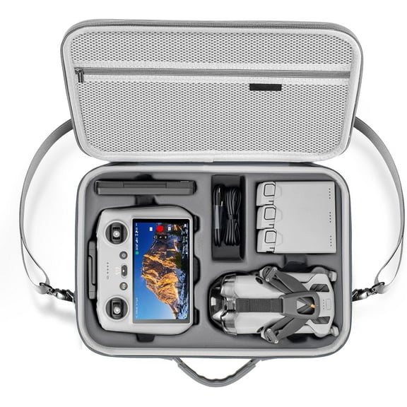 PU Carrying Case for DJI Mini 5 Pro Fly More Combo Protective Cover Box Travel Storage Shoulder Bag