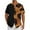 A18 Gold, variant on snilers Big and Tall Linen Shirts for Men Breathable Button Down Collared Casual Tops Summer Beach Hawaii Leopard Print Short Sleeve Blouses