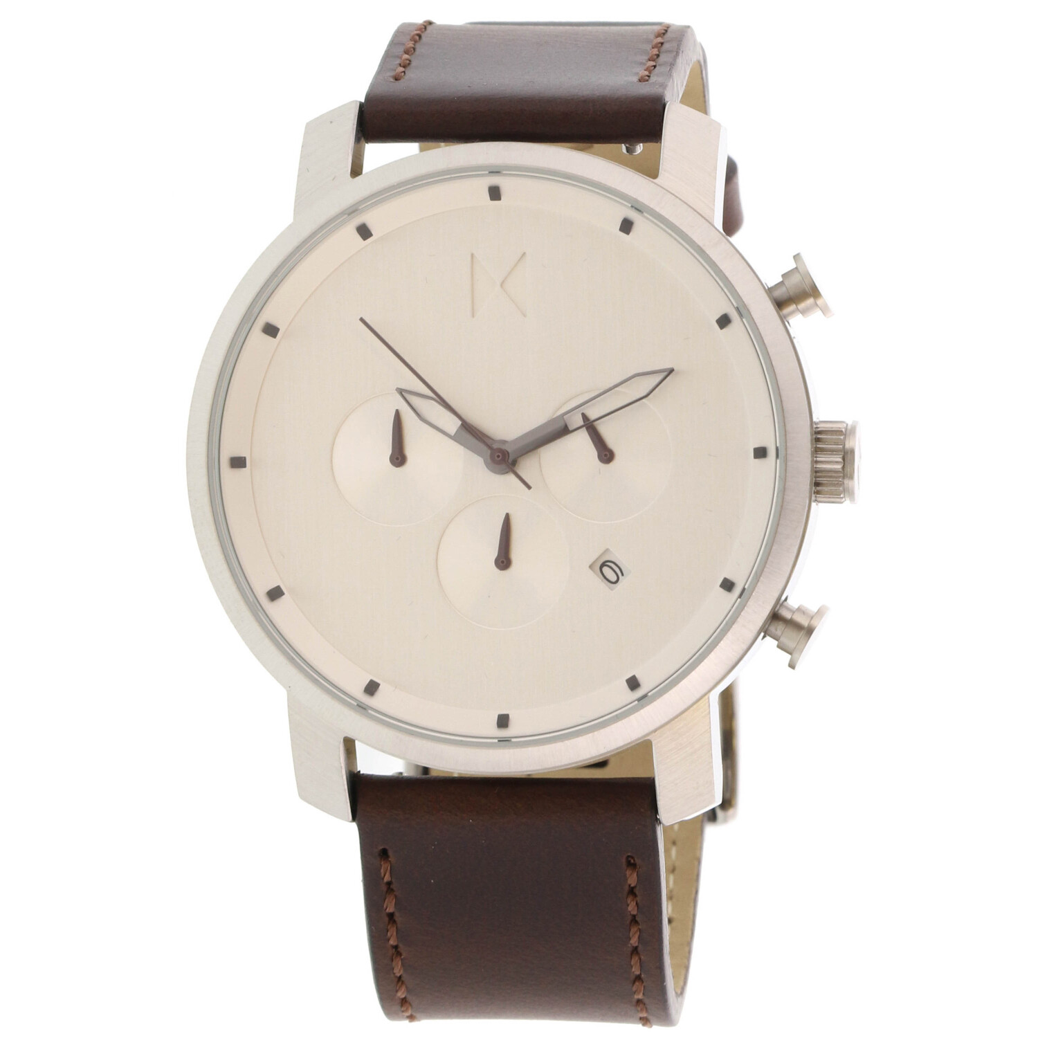 Mvmt Men's Chrono MC01-SBRL Silver 