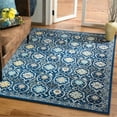 thumbnail image 5 of SAFAVIEH Evoke Charlotte Floral Geometric Area Rug, Royal/Ivory, 3' x 5', 5 of 6