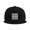 Black, variant on Snapback Hat Harlequin Adjustable Flat Bill Brim Hat for Men Women Casual Wear Black