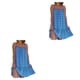 thumbnail image 2 of Vestido bohemio Minnieouse elegante mujer hombros descubiertos azul M METRO 2Conjunto, 2 of 6