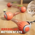 thumbnail image 2 of Juguete para gatos Speedy Tail 2.0: nueva pelota interactiva para gatos mejorada, pelota inteligente automática recargable (naranja x2), 2 of 6