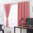 thumbnail image 3 of Dreamy Blackout Curtain Panels, Thermal Insulated for Kids' Rooms, Noise Reduction, Energy Saving, Twinkle Star Motifs, Convenient Care (Set), 3 of 8