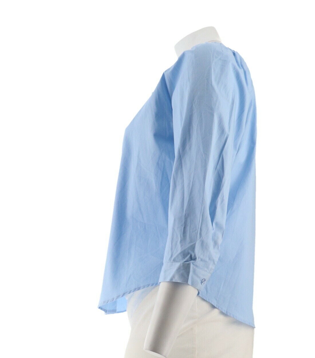 Linea Louis Dell/'Olio Peasant Blouse Drawstring White XL NEW A306539
