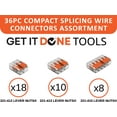 thumbnail image 5 of 36pc Compact Splicing Wire Connector Assortment with Case, 5 of 5