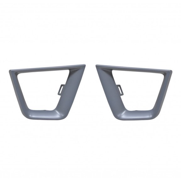 For Jeep Renegade 2019 2020 2021 2022 Fog Light Bezel Driver and Passenger Side | Pair | Front | w/ Fog Lights | Paint To Match | CH1038203, CH1039203 | 6VQ42TZZAA, 6VQ41TZZAA